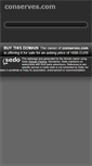 Mobile Screenshot of conserves.com